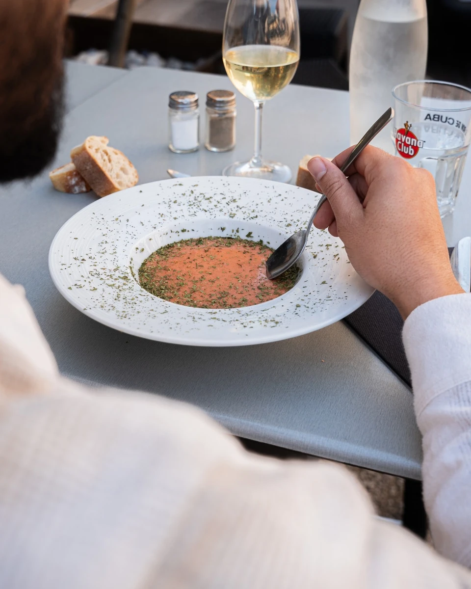 Gaspacho de tomates